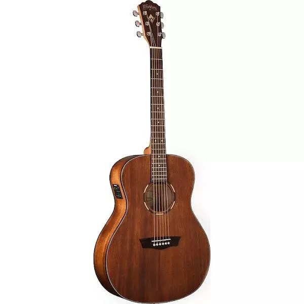 Washburn Woodline WLO12SE Orchestra All-Mahogany Electric Acoustic Guitar