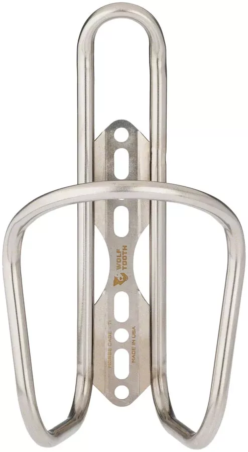 Wolf Tooth MorseBottle Cage - Titanium Silver
